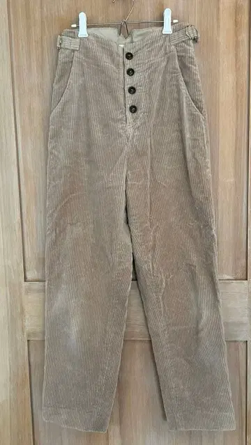 [ Spick & Span ] 코듀로이 하이웨스트 팬츠