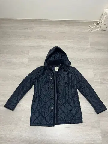 오리히 네이비 퀼팅 자켓