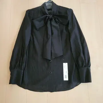 allureville 알아바일 오간자 보우 블라우스 [ 2025 ]