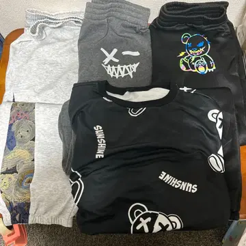 스웨트 팬츠, 맨투맨, 저리 팬츠 묶음 판매