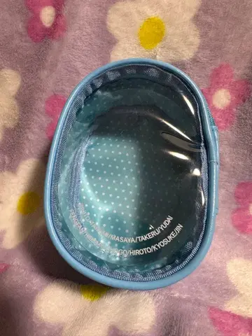 GIGO 한정판 INI 봉제 인형 파우치 파랑 BLUE