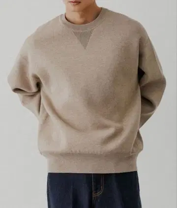 ADAM ET ROPE 베이지 니트