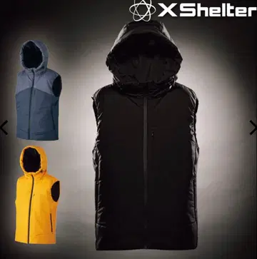 워크맨 엑스쉘터 단열 베스트 블랙 LL