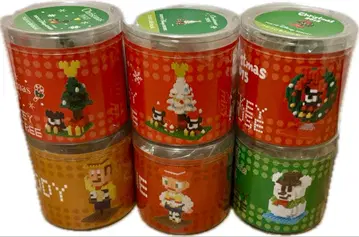 도쿄 디즈니 리조트 크리스마스 나노 블록 세트