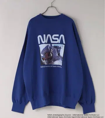 새상품 NASA 맨투맨 크루 LOWRYS FARM