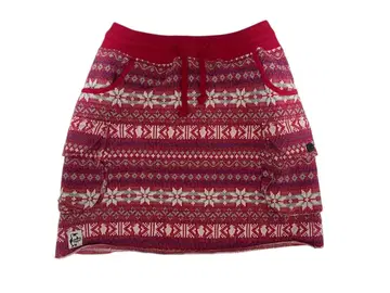 CHUMS 스커트 노르딕 무늬 사이즈 M