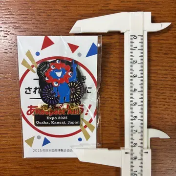 미야쿠미야쿠 Expo 2025 핀 배지 Respect All