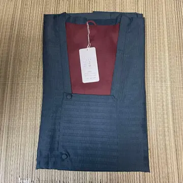 코트 도효 코트 네이비 무지 도효 코트 미사용 새상품 프리 사이즈