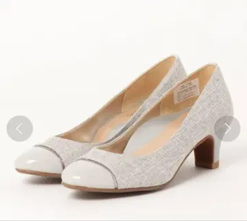 [ 새상품급 ] 베리코코 이소재 콤비 펌프스 락친키레이 슈즈