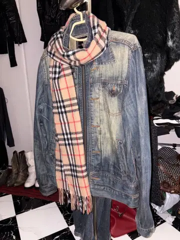 헤이세이 클래식 데님 자켓 y2k