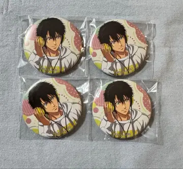 [ 테니스의 왕자님 ] 자이젠 히카루 편안한 컬렉션 캔뱃지 4개 세트