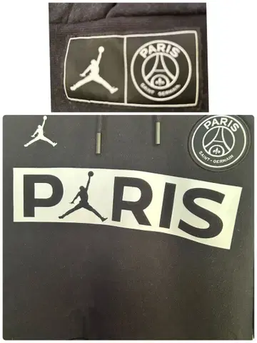 Jordan x PSG 블랙 후드티