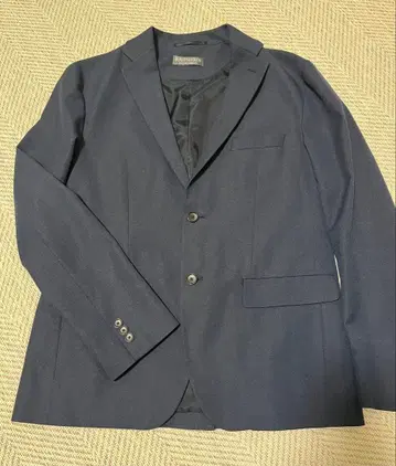 BEAUTY&YOUTH 테일러드 자켓 네이비 그레이