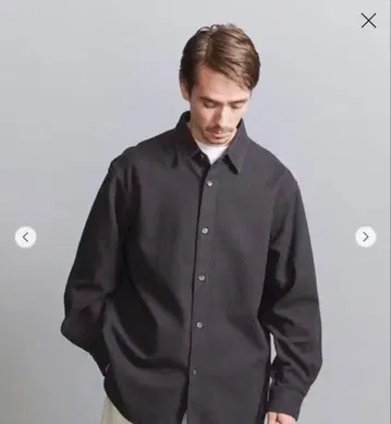 BEAUTY&YOUTH 블러쉬 코튼 와셔 레귤러 셔츠 새상품