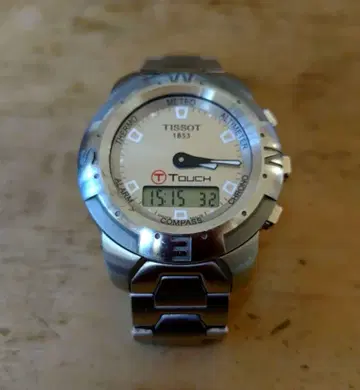 TISSOT T-Touch 손목시계 T33158871 중고 사용품