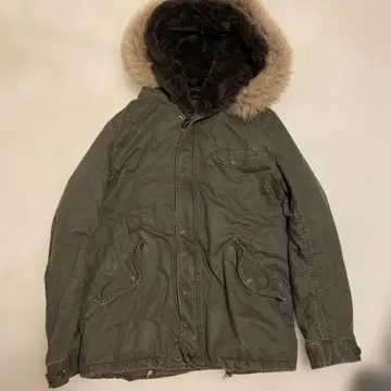 남성용 밀리터리 코트 모즈 코트