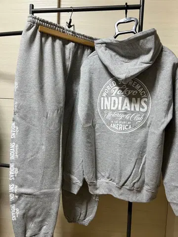도쿄 인디언즈 셋업 스웨트 팬츠 후드티 M