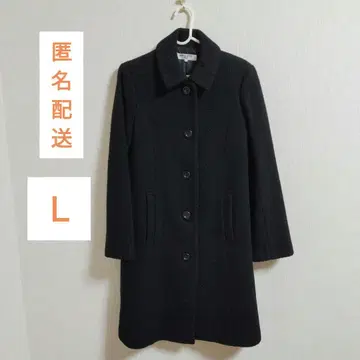 NATURAL BEAUTY BASIC 롱 코트 블랙 L