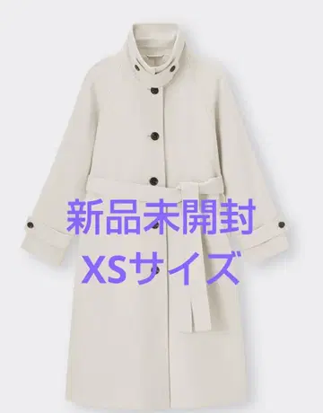 GU 코지 멜톤 발마칸 코트 택 포함 새상품 XS