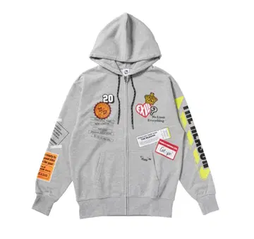 EXILE 지퍼 후드티