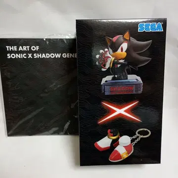 새상품 소닉 x 쉐도우 제너레이션즈 피규어 키링