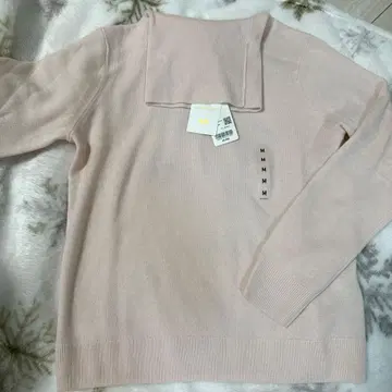 캐시미어 터틀넥 스웨터 핑크 M