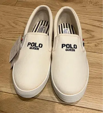 새상품 택 포함 폴로 POLO 캔버스 스니커즈