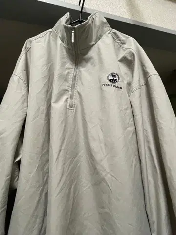 구제 의류 PEBBLE BEACH 하프 지퍼 나일론