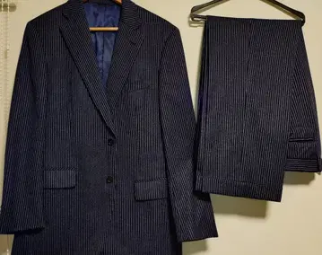 새상품급 THE SUIT COMPANY 수트 셋업 초크 스트라이프