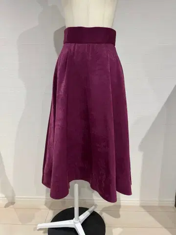 FRAY I.D! 플레어 스커트 밴딩 허리