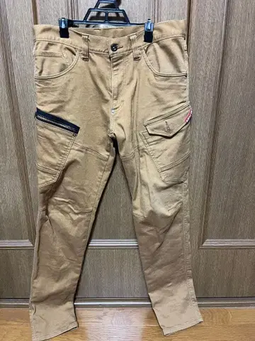 BURTLE 카고 팬츠 베이지