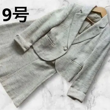 9호 M 슬라브 트위드 수트 새상품급 입학식 졸업식 졸업식 세레모니 수트