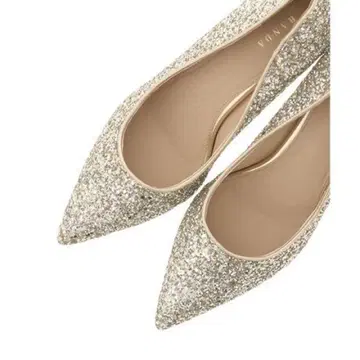 RANDA 글리터 펌프스 골드