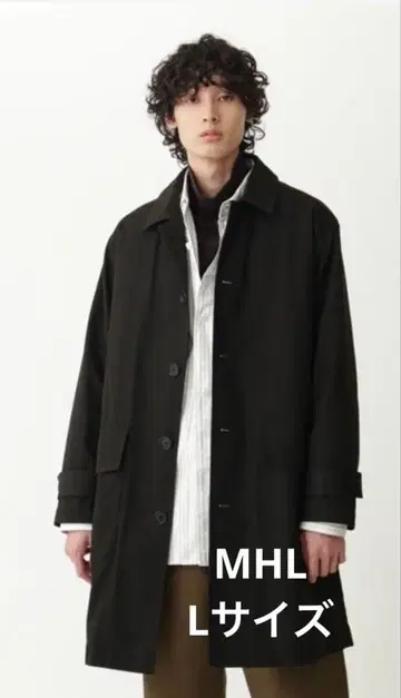 MHL. 다운 라이너 부착 스텐카라 코트