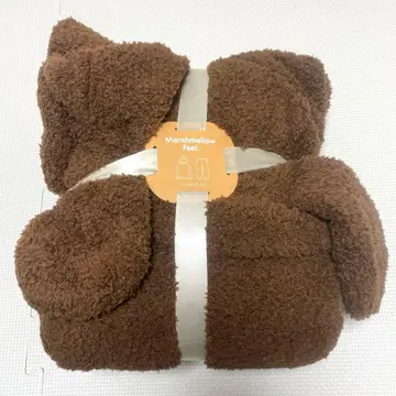 GU 마쉬멜로우 필 후디 세트 토이 푸들 브라운 M 미사용 새상품