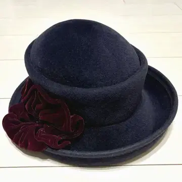 고베 맥신 울 펠트 햇 다크 네이비 여성용