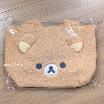 리락쿠마 복슬복슬 미니 토트백