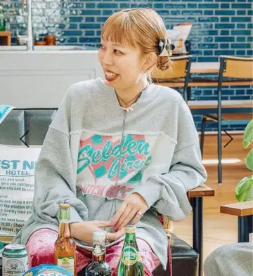 니코앤드 [Make stuff '25] aimi 로고 프린트 맨투맨