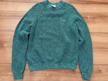 Lacoste 크루넥 니트 그린 계열