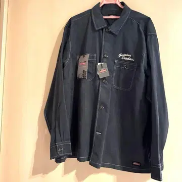 택 포함 새상품 디키즈 긴팔 셔츠 4L 빅 사이즈