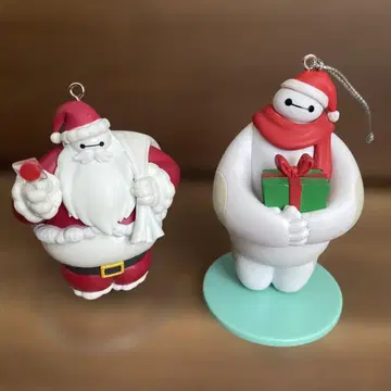 베이맥스 크리스마스 오너먼트 복권 피규어 오너먼트 크리스마스