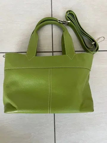 그린 토트백 탈부착 가능 스트랩 포함