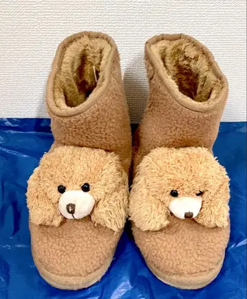 곰 부츠 복슬복슬 퍼 브라운 코스프레 창작