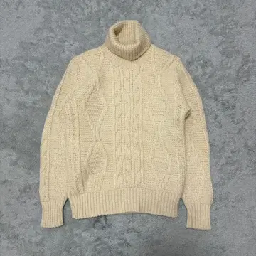 Pendleton 70s 케이블 터틀 니트 USA제 울 CB09