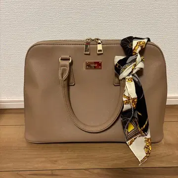 DURAS 베이지 핸드백