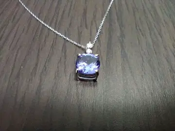 [ 미사용품 ] 탄자나이트 목걸이