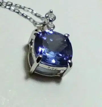 최종 가격 인하 [미사용품] 탄자나이트 목걸이