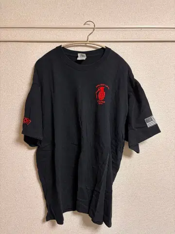 미군 오리지널 T셔츠 블랙