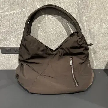 토트백 지퍼 포켓 부착