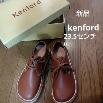 초 레어 새상품 Kenford 브라운 가죽 신발 23.5cm